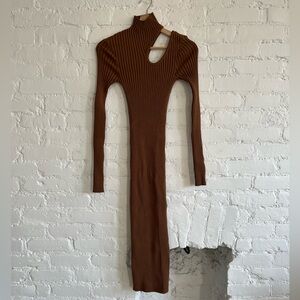 Anine Bing rib sweater dress